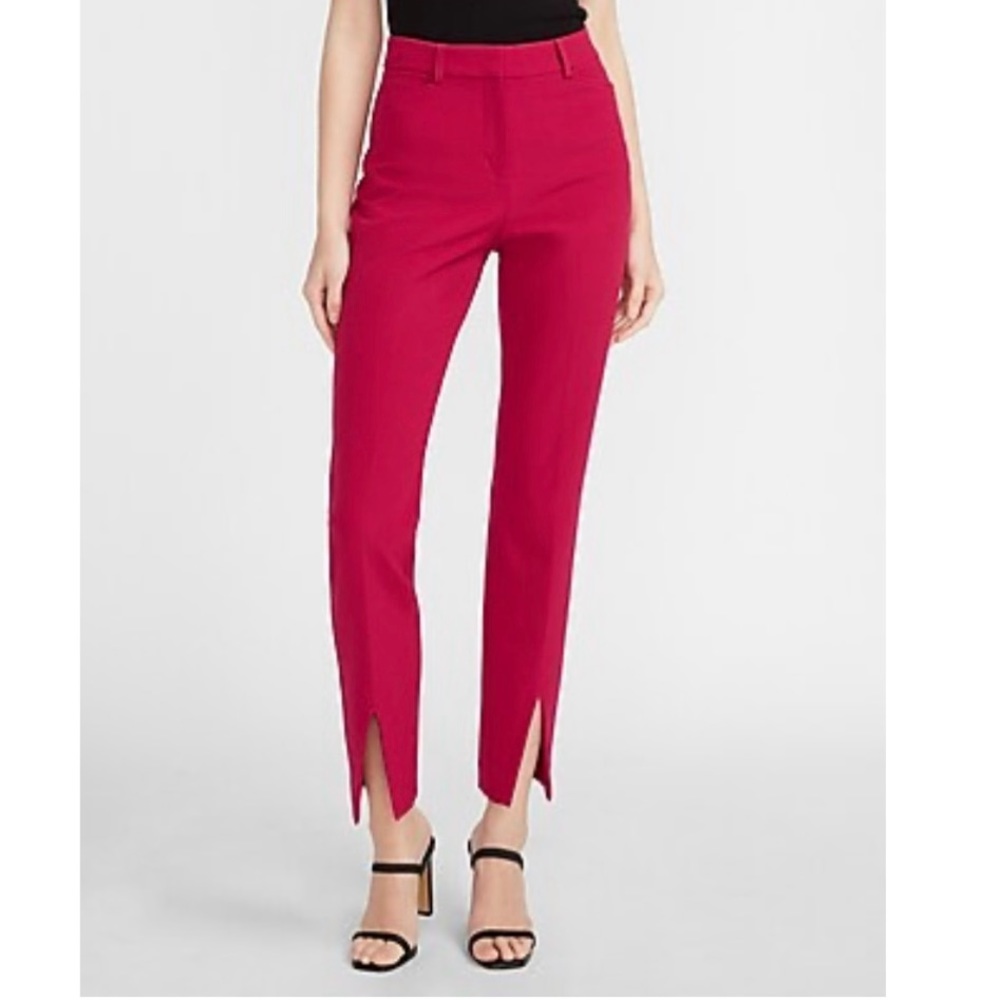 Express Columnist Pant in Raspberry (8L)
